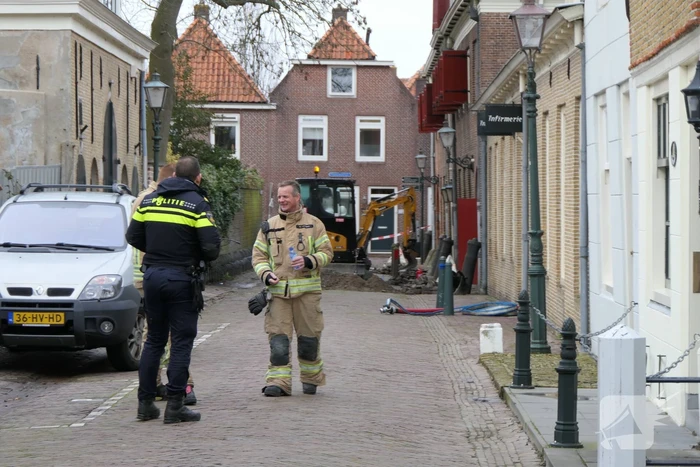 Riool gespoeld vanwege gaslekkage
