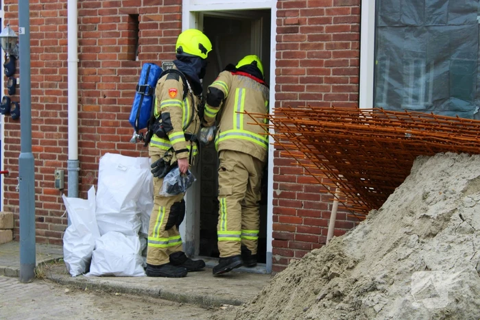 Gaslek in woning tijdens verbouwing