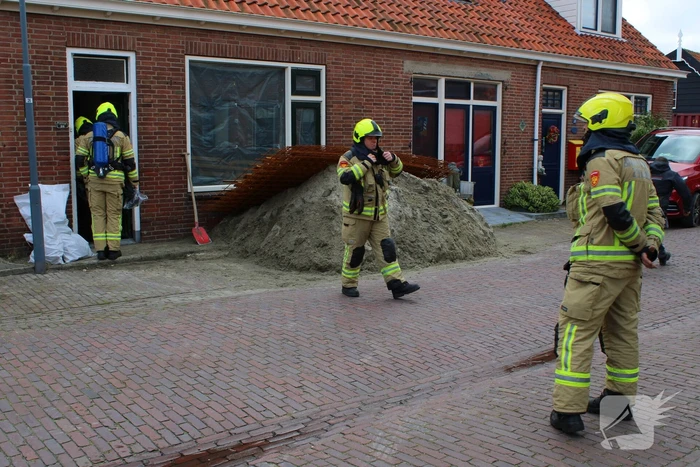 Gaslek in woning tijdens verbouwing