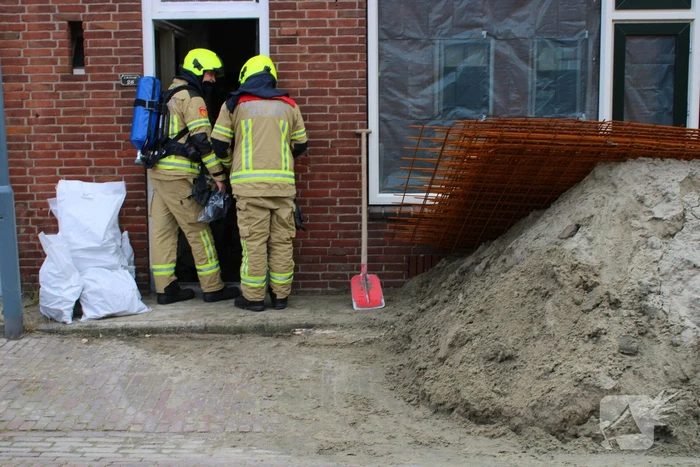 Gaslek in woning tijdens verbouwing