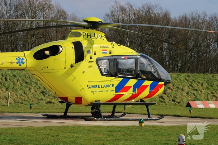 Persoon waait van trap en raakt ernstig gewond