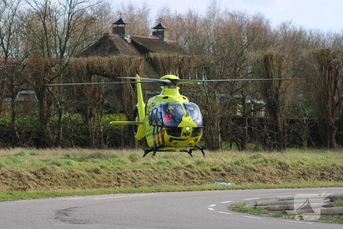 Persoon waait van trap en raakt ernstig gewond