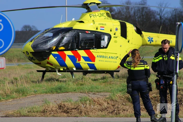 Persoon waait van trap en raakt ernstig gewond