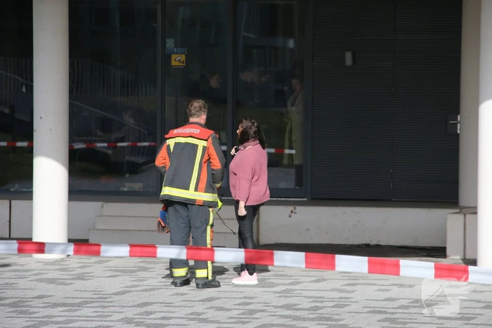 Schoolplein Fioretti College afgesloten na stormschade