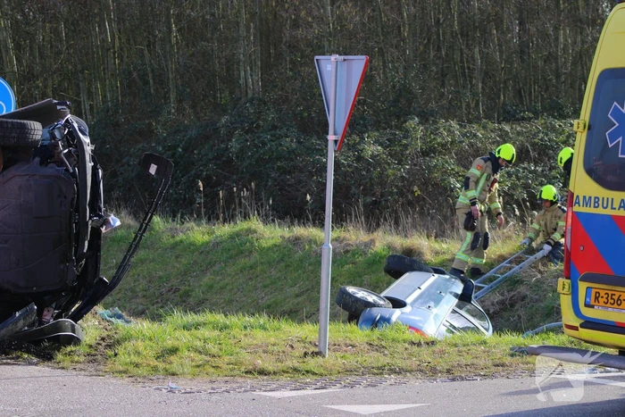 Meerdere gewonden bij zwaar ongeval