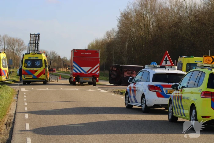 Meerdere gewonden bij zwaar ongeval