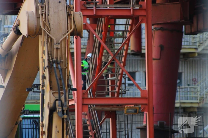 Flinke brand op offshore platform