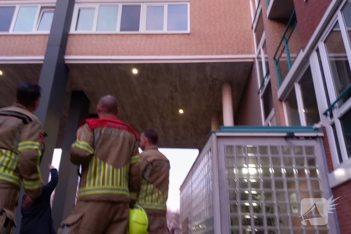 Brand in woning snel geblust