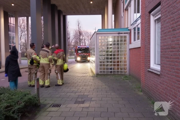 Brand in woning snel geblust
