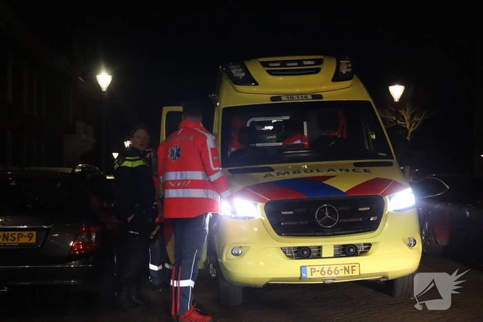 Brand in schoorsteen van woning