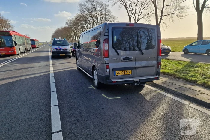 18-jarige fietser overleden bij ongeval met bestelbus