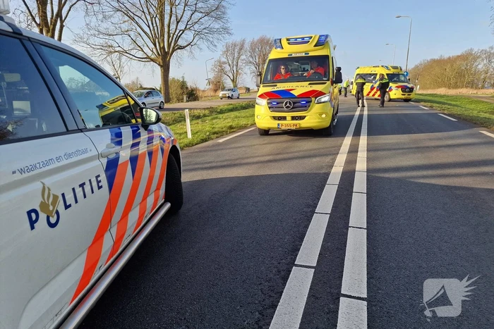 18-jarige fietser overleden bij ongeval met bestelbus