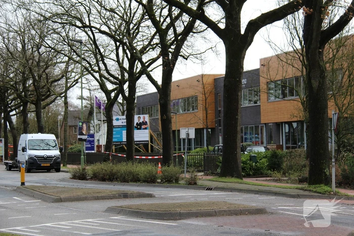 Doorgaande weg afgesloten vanwege gaslekkage