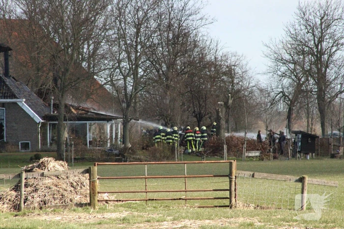 Brandweer nu echt klaar met nablussen