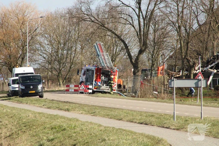 Brandweer nu echt klaar met nablussen