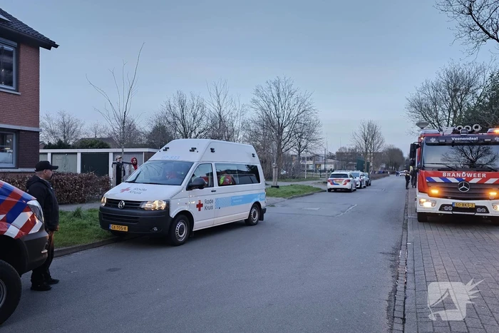 Zeer grote brand in flatwoning