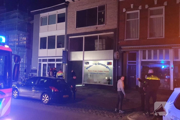 Brand in wasserette