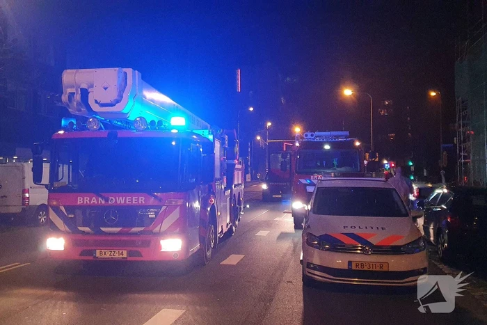 Brand in wasserette