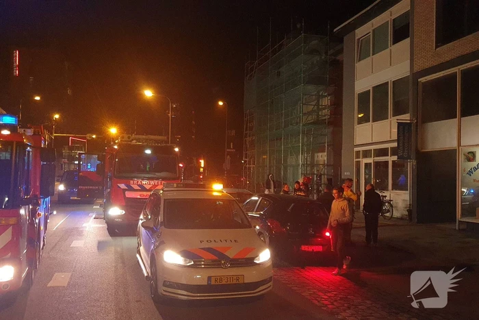 Brand in wasserette
