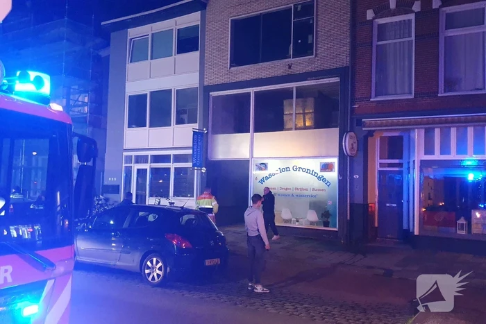 Brand in wasserette