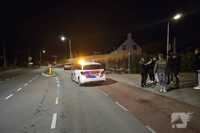 Schade na botsing tussen scooter en auto