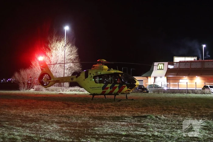 Traumahelikopter ingezet voor incident in woning