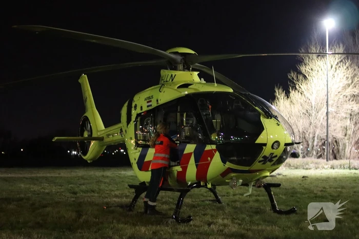 Traumahelikopter ingezet voor incident in woning