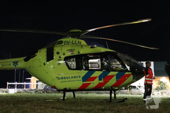 Traumahelikopter ingezet voor incident in woning