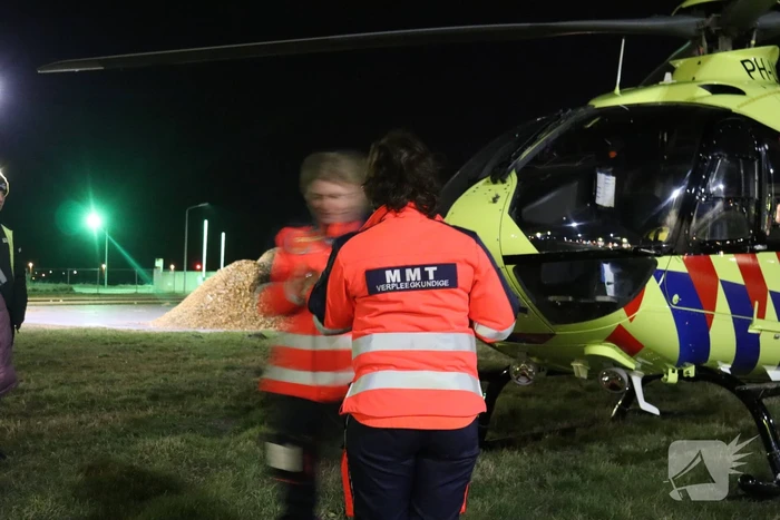 Traumahelikopter ingezet voor incident in woning