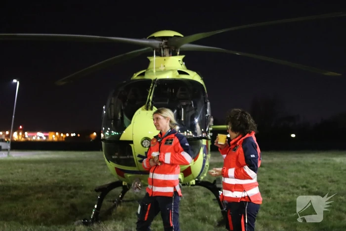 Traumahelikopter ingezet voor incident in woning