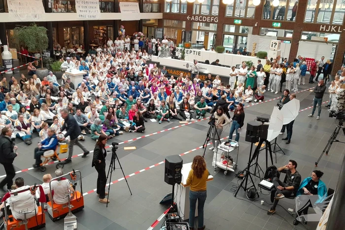 Maasstad ziekenhuis stroomt vol met stakende verpleegkundige