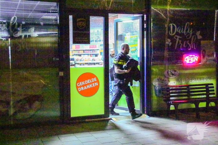 Onderzoek naar overval op supermarkt