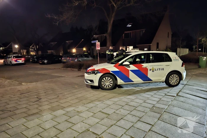 Aanhouding bij woning na melding van vuurwapen