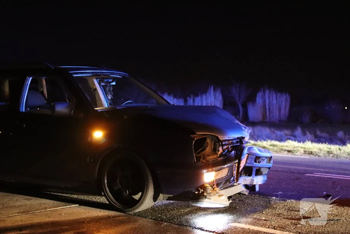 Flinke schade bij kop-staart botsing