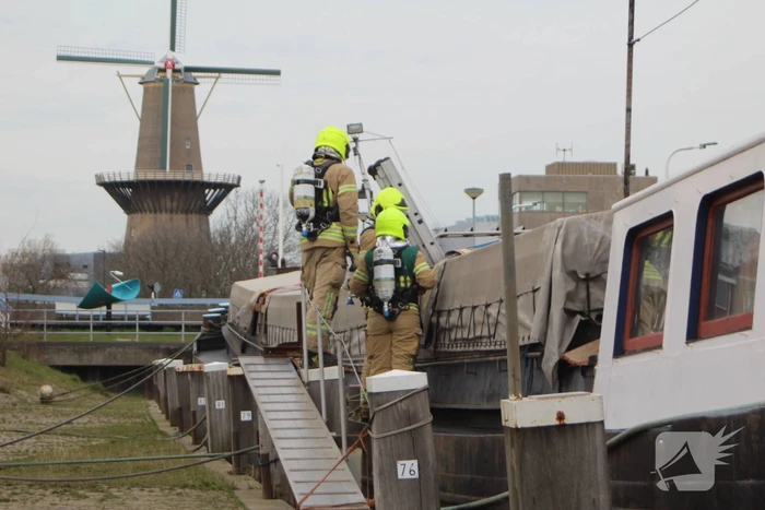 Mogelijke drugslab op schip