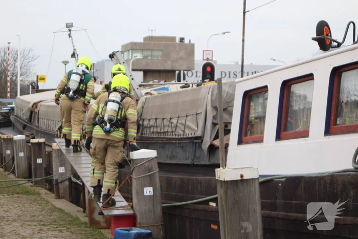Mogelijke drugslab op schip