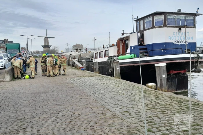 Mogelijke drugslab op schip