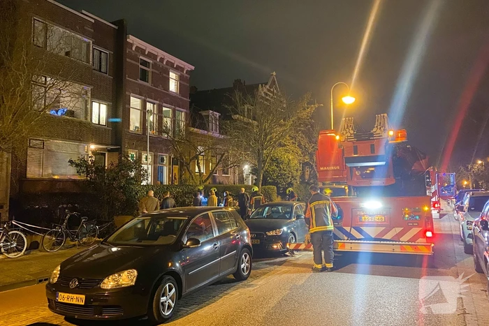 Rookontwikkeling door schoorsteenbrand