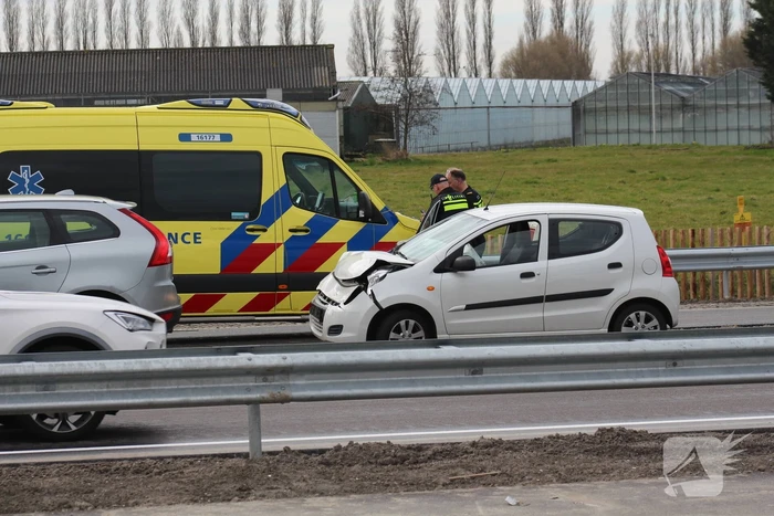 File door kop-staart botsing