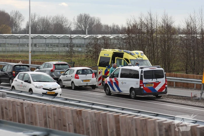 File door kop-staart botsing