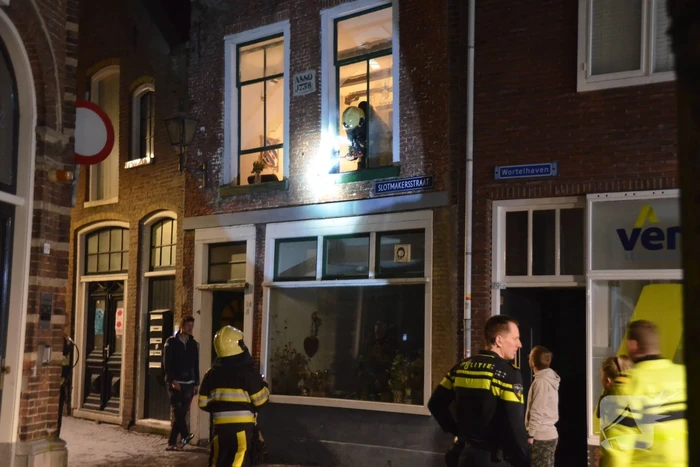 Woning beschadigd door brand