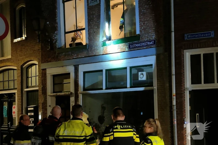 Woning beschadigd door brand