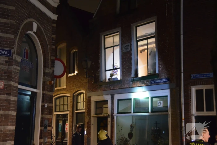 Woning beschadigd door brand