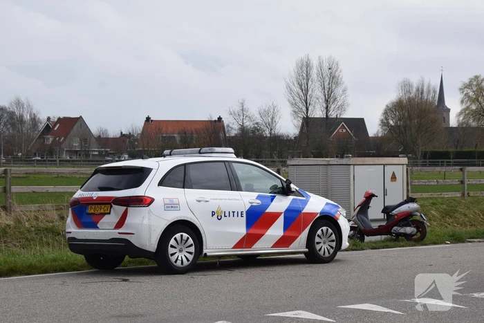 Scooterrijder gewond na val