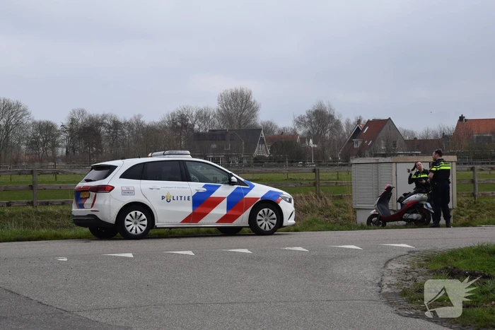 Scooterrijder gewond na val