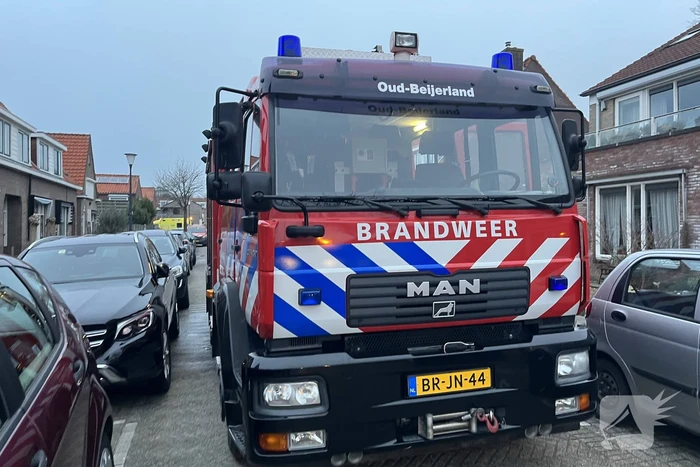 Persoon gewond bij flinke woningbrand