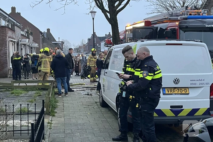 Persoon gewond bij flinke woningbrand