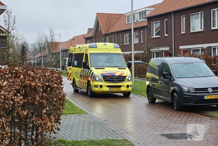 Traumahelikopter landt in de wijk Kernhem