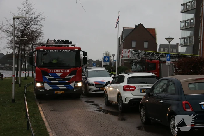 Brand op zolderetage van woning