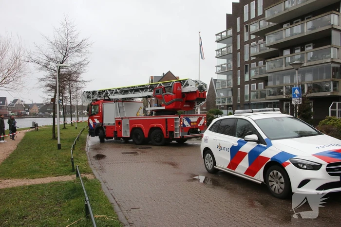 Brand op zolderetage van woning